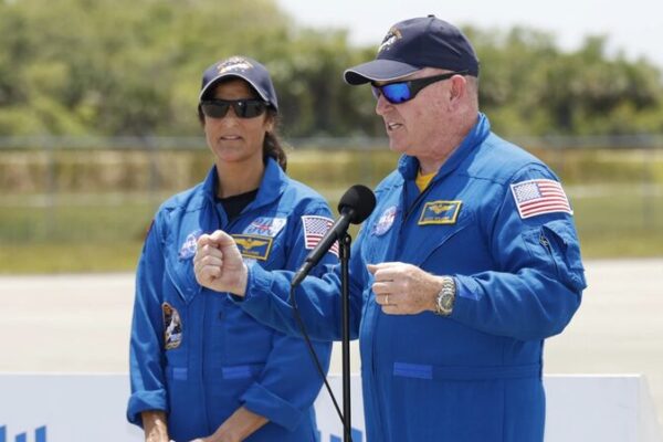 NASA Astronauts Arrive for Boeing’s First Crewed Starliner Flight NASA Astronauts Arrive for Boeing's First Crewed Starliner Flight