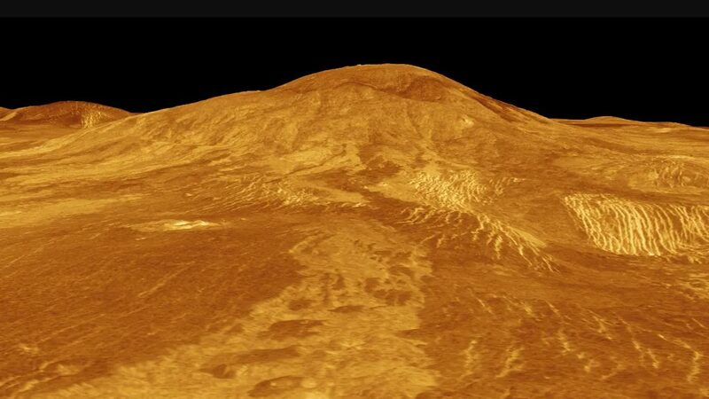 NASA's Magellan Mission Reveals 1990s Volcanic Eruptions on Venus