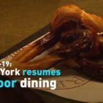 New York Reopens Indoor Dining at 25% Capacity as COVID-19 Cases Decline video poster