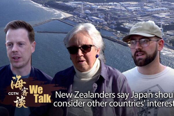 New Zealanders Urge Japan to Consider Global Impact of Nuclear Water Release video poster