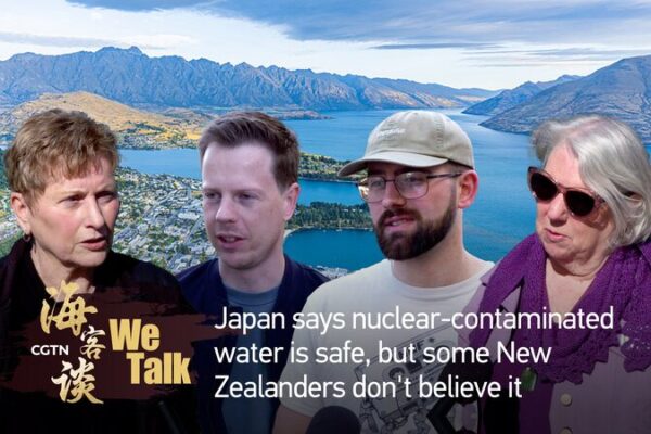 New Zealanders Voice Concerns over Japan's Release of Nuclear-Contaminated Water video poster