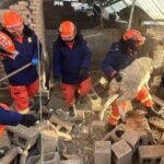 Northwest China M6.2 Earthquake Kills 135; Rescuers Race Against Time video poster