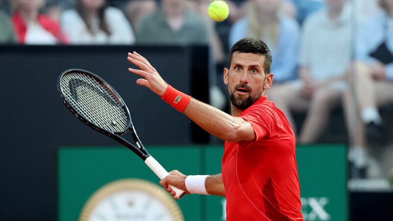 Novak_Djokovic_Hit_by_Falling_Bottle_After_Rome_Victory_Says_Hes_Okay - Khabar Asia Novak Djokovic Hit by Falling Bottle After Rome Victory, Says He's Okay