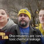 Ohio Residents Concerned Over Toxic Leak Following Train Derailment video poster