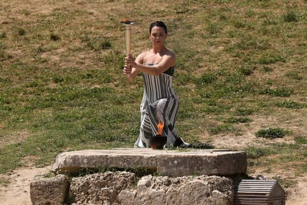 Olympic Flame for Paris 2024 Lit in Ancient Olympia, Igniting Global Anticipation Olympic Flame for Paris 2024 Lit in Ancient Olympia, Igniting Global Anticipation