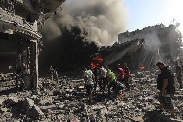 Over 11,000 Dead as Palestine-Israel Conflict Enters Second Month Over 11,000 Dead as Palestine-Israel Conflict Enters Second Month video poster
