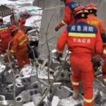 Over 40 Trapped as Landslide Strikes Yunnan Province; Rescue Efforts Intensify video poster