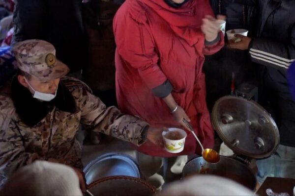 PLA, Armed Police Deliver Aid to Quake-hit Xizang Residents PLA__Armed_Police_Deliver_Aid_to_Quake_hit_Xizang_Residents video poster