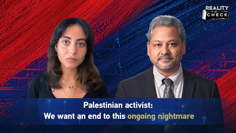 Palestinian Activist Tara Alami Calls for Liberation and Hope Amid Ongoing Conflict video poster