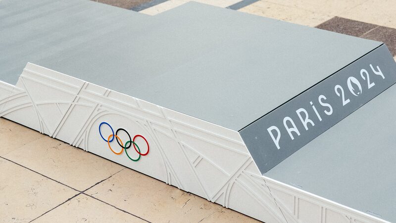 Paris_2024_Unveils_Eiffel_Tower-Inspired_Sustainable_Olympic_Podiums - Khabar Asia Paris 2024 Unveils Eiffel Tower-Inspired Sustainable Olympic Podiums