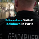 Paris Police Enforce Third COVID-19 Lockdown Amid Surge in Cases video poster