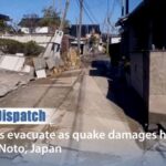 Powerful Earthquake Strikes Japan's Noto Peninsula; Residents Evacuated video poster