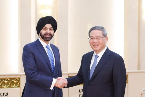 Premier Li Qiang and World Bank President Ajay Banga Pledge Closer Partnership Premier Li Qiang and World Bank President Ajay Banga Pledge Closer Partnership
