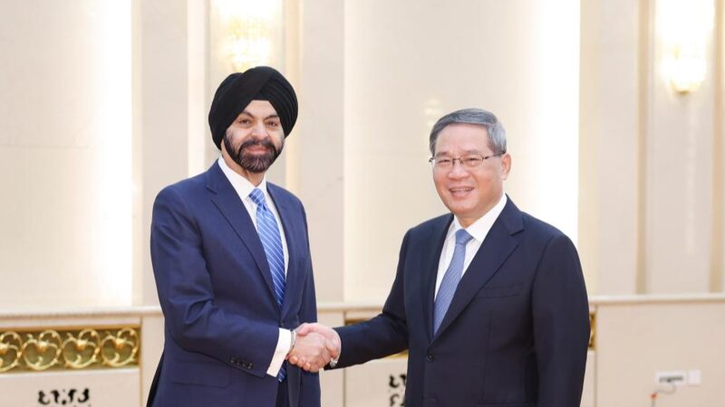 Premier_Li_Qiang_and_World_Bank_President_Ajay_Banga_Pledge_Closer_Partnership - Khabar Asia Premier Li Qiang and World Bank President Ajay Banga Pledge Closer Partnership