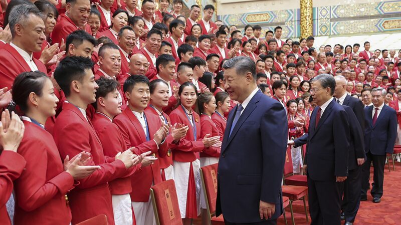 President_Xi_Jinping_Commends_Chinese_Olympians_for_Paris_Triumph