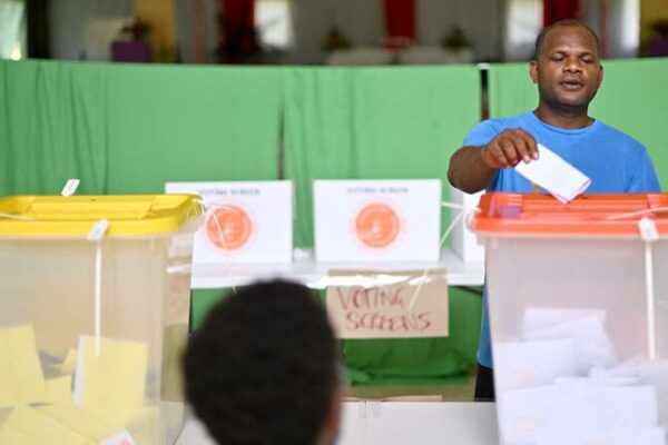 Prime Minister Sogavare's Party Takes Lead in Solomon Islands Election
