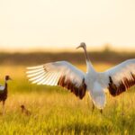 Protected_Cranes_Dance_at_Sunset_in_Daqings_Fields - Khabar Asia Protected Cranes Dance at Sunset in Daqing's Fields