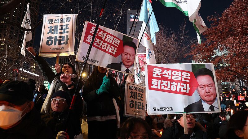 Protesters_Gather_as_South_Korean_Parliament_Votes_on_President_Yoon_s_Impeachment_poster - Khabar Asia Protesters_Gather_as_South_Korean_Parliament_Votes_on_President_Yoon_s_Impeachment video poster