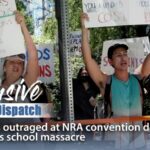 Protesters Rally at NRA Convention Days After Texas School Massacre video poster
