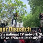 Protesters Storm Sri Lanka's National Broadcaster Amid Intensifying Unrest video poster