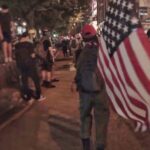 Protests Disrupt Nathan Road in Hong Kong's Kowloon District video poster