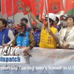 Protests Erupt in Taiwan Over Tsai Ing-wen's U.S. Meeting with McCarthy video poster