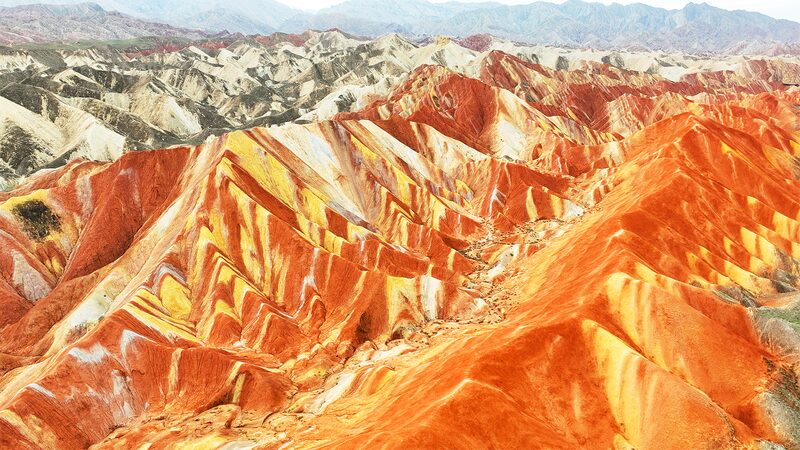 Rain_Enhances_the_Vivid_Hues_of_China_s_Colorful_Danxia_Landforms - Khabar Asia Rain_Enhances_the_Vivid_Hues_of_China_s_Colorful_Danxia_Landforms