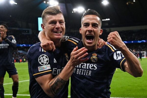 Real Madrid Holds Off Manchester City to Force Penalty Shootout Real Madrid Holds Off Manchester City to Force Penalty Shootout