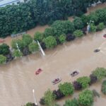 Rescue Efforts Intensify in Hebei's Zhuozhou After Severe Floods video poster