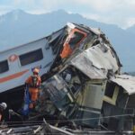 Rescue Operations Underway After Train Collision in Indonesia's Java Island