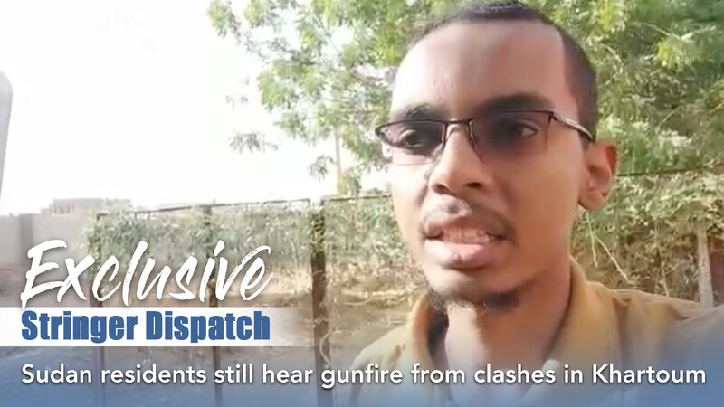 Residents of Khartoum Endure Continuous Gunfire Amid Ongoing Clashes video poster