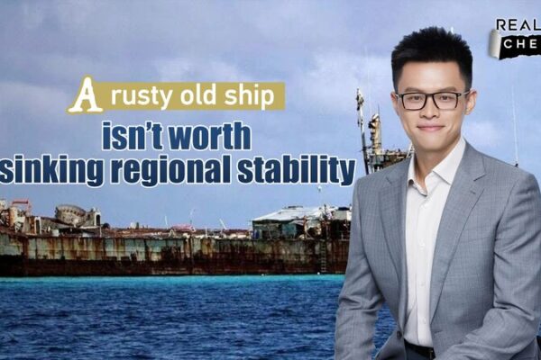 Rising South China Sea Tensions Over Grounded Philippine Ship Rising South China Sea Tensions Over Grounded Philippine Ship video poster