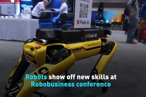 Robots show off new skills at Robobusiness conference Robots_show_off_new_skills_at_Robobusiness_conference video poster