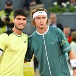 Rublev Stuns Alcaraz; Sabalenka Advances at Madrid Open