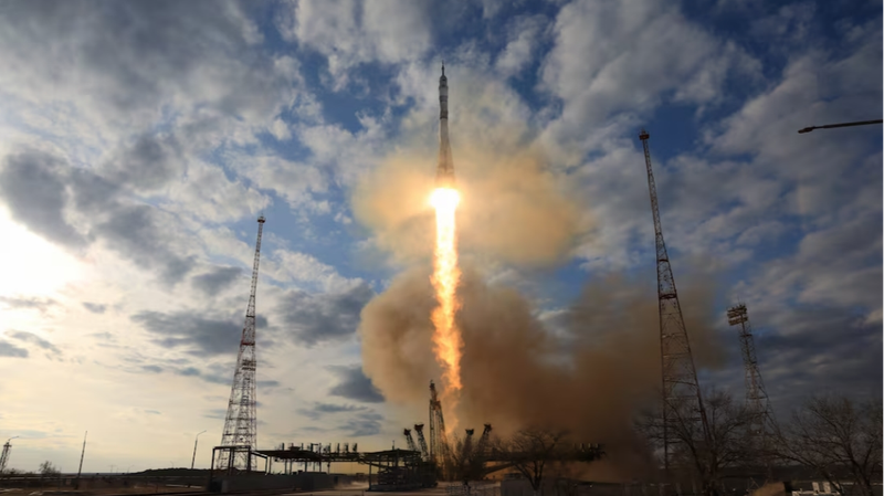 Russia's Soyuz MS-25 Docks with ISS, Making History with First Belarusian Woman in Space