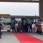 Sao_Tome_and_Principe_PM_Arrives_in_Beijing_for_2024_FOCAC_Summit
