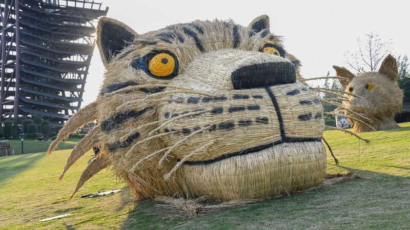 Scarecrow_Art_in_Nanning_Draws_Crowds_with_Whimsical_Exhibits - Khabar Asia Scarecrow Art in Nanning Draws Crowds with Whimsical Exhibits