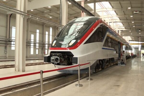 Serbia Unveils Chinese-Built High-Speed Train in Belgrade Serbia Unveils Chinese-Built High-Speed Train in Belgrade video poster