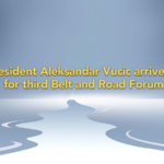 Serbian President Aleksandar Vucic Arrives in Beijing for Belt and Road Forum video poster