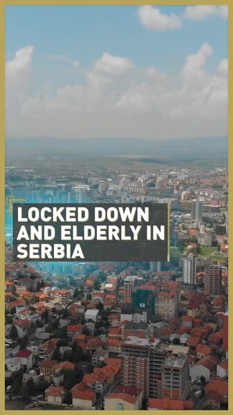 Serbia's Seniors Face Isolation Amid Strict COVID-19 Lockdown video poster