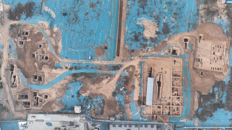 Shang_Dynasty_Tombs_Shaped_Like_Chinese_Character_Zhong_Unearthed_in_Yin_Xu - Khabar Asia Shang Dynasty Tombs Shaped Like Chinese Character 'Zhong' Unearthed in Yin Xu