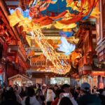 Shanghai's Yuyuan Garden Unveils Loong-Themed Lanterns Ahead of 2024 Festival