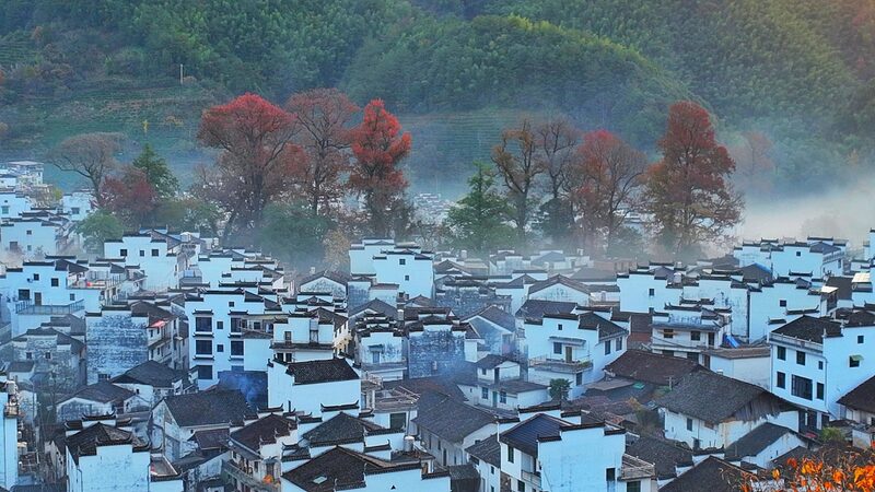 Shicheng_Village_East_Chinas_Mist-Shrouded_Fairy-Tale_Destination - Khabar Asia Shicheng Village: East China's Mist-Shrouded Fairy-Tale Destination