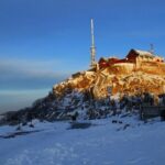 Snow-Capped Taishan Mountain Offers Breathtaking Views in East China's Shandong video poster