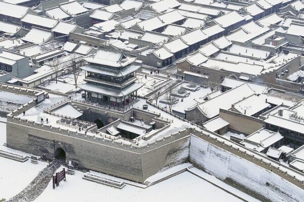 Snow Transforms Pingyao Ancient City into a Winter Wonderland Snow Transforms Pingyao Ancient City into a Winter Wonderland
