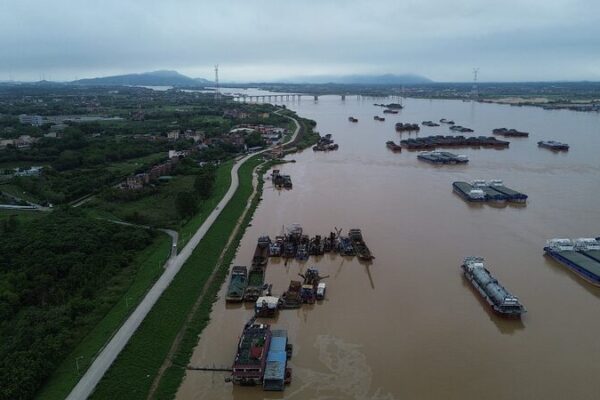 South China’s Beijiang River Faces Second Flood of the Year Amid Heavy Rains South China's Beijiang River Faces Second Flood of the Year Amid Heavy Rains