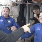 SpaceX_Dragon_Capsule_Arrives_at_ISS_to_Retrieve_Stranded_Astronauts
