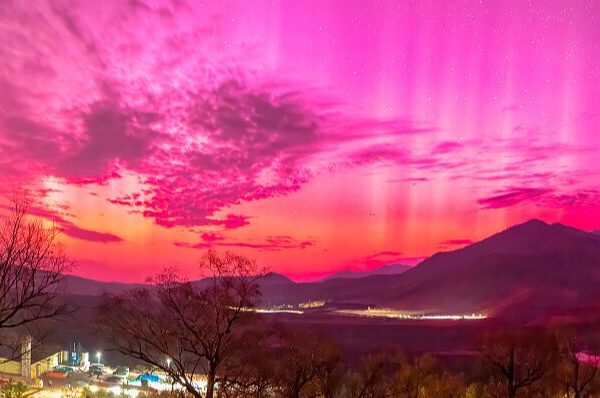Spectacular Auroras Illuminate Northern Chinese Skies Amid Powerful Geomagnetic Storm