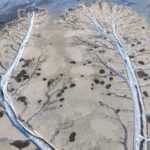 Stunning Ice 'Trees' Emerge on Frozen Qiantang River in Zhejiang