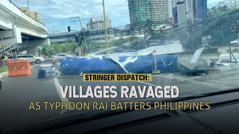 Super_Typhoon_Rai_Devastates_Philippine_Villages_poster - Khabar Asia Super Typhoon Rai Devastates Philippine Villages video poster